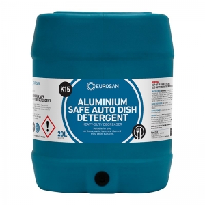 Eurosan K15 Aluminium Safe Auto Dish Detergent 20L Drum (each)