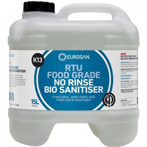 Eurosan K13 RTU Food Grade No Rinse Bio Sanitiser 15L