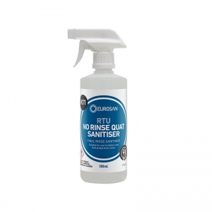 Eurosan K11 RTU No Rinse Quat Sanitiser 500ml (each)