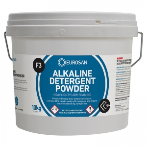 Eurosan F3 Alkaline Detergent Powder 10kg (each)