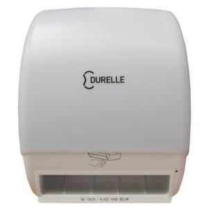 Durelle Touch Free Autocut Transparent/White Dispenser (each)