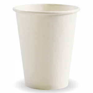 Biodegradable Single Wall Hot Paper Cups (80mm) 280ml (1000/ctn)