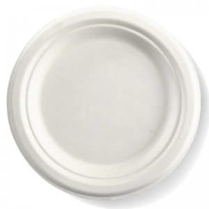 Biodegradable Cane Round 7" Plates 18cm (1000/ctn)