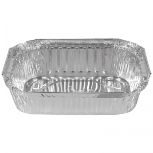 Castaway Medium Shallow Foil Containers 190m x 108mm x 38mm (LxWxD) (500/ctn)