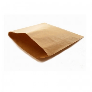 2 Square Grease Proof Brown Paper Bags 205 x 207 (500/pack)