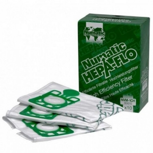 Numatic Vacuum Bags to suit Junior, Henry & Ruc Sac (10/pack)