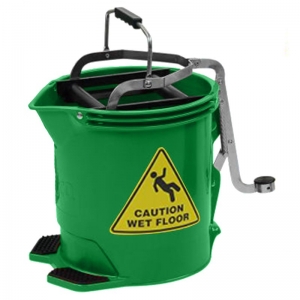 Contractor Plastic Mopbucket Green 15L (each)