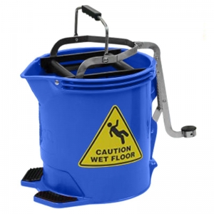 Contractor Plastic Mopbucket Blue 15L (each)