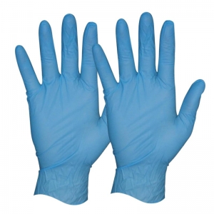 Protectaware Premium Blue Nitrile Powder Free Gloves - Small (100/pack)