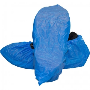 Protectaware Disposable Polyethylene (CPE) Shoe Covers Blue (2000/ctn)