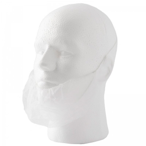 Protectaware Beard Covers Single Loop White (1000/ctn)