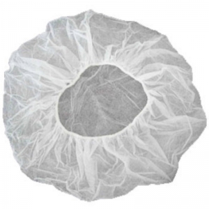 Round Bouffant Cap White 21 inch (1000/ctn)