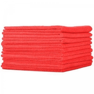 Microfibre Cloth Red 40cm x 40cm (each)