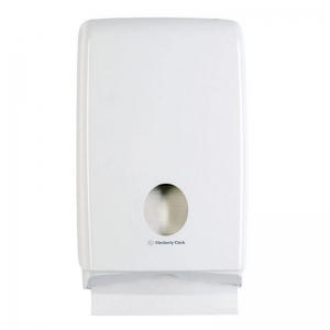 Compact Paper Towel White Dispenser ABS Plastic (each)