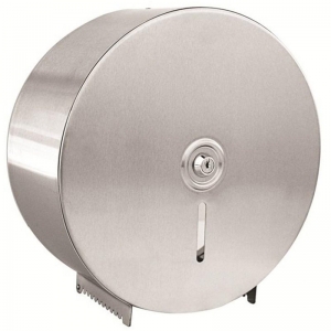 Stainless Steel Jumbo Toilet Roll Dispenser (each)