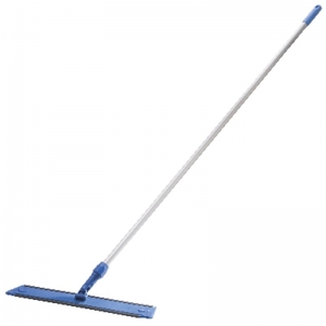 Oates Microfibre Flat Mop Handled Blue 600mm (each)