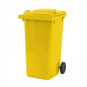 Wheelie Bin Yellow 80L (each)