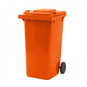 Wheelie Bin Orange 120L (each)