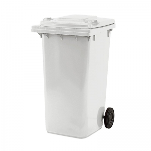 Wheelie Bin White 240L (each)