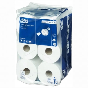 Tork Smartone Mini Jumbo Toilet Rolls 2 Ply 620 Sheets (12 rolls/ctn)