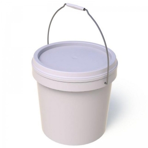 White Pail With Lid 5L/kg (each)