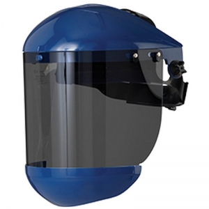 Full Face Shield Adjustable Smoke (each)