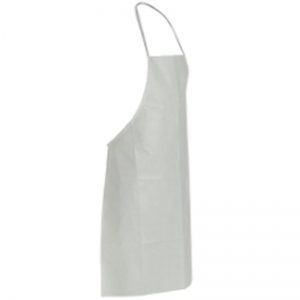 PVC Reusable Apron W90cm x L120cm White (each)