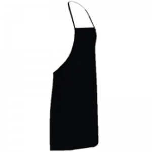 PVC Reusable Apron W90cm x L120cm Black (each)