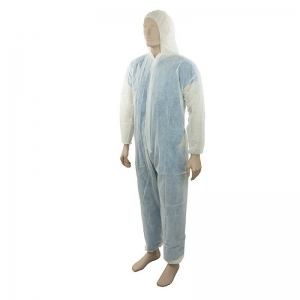 Disposable Polypropylene (PP) Coveralls White Large (Each)